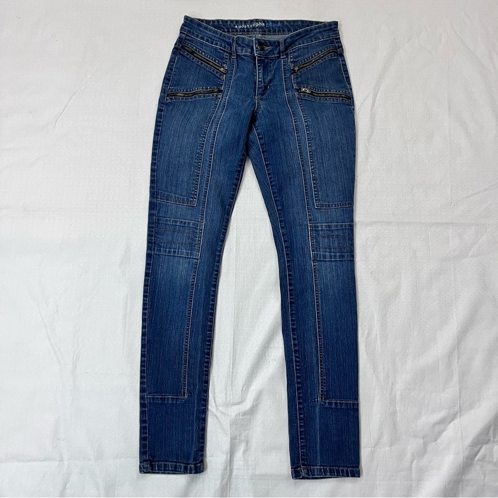 Apostrophe Women's Dark Blue Skinny Jeans size 6